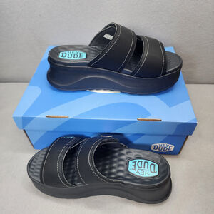 Hey Dude Black Women's Sandals